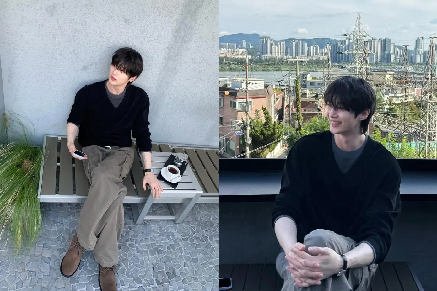 Simpel dan Fashionable  Ini 6 Gaya Boyfriend Look ala Byeon Woo Seok  Bintang  Perfect Crown  yang Viral