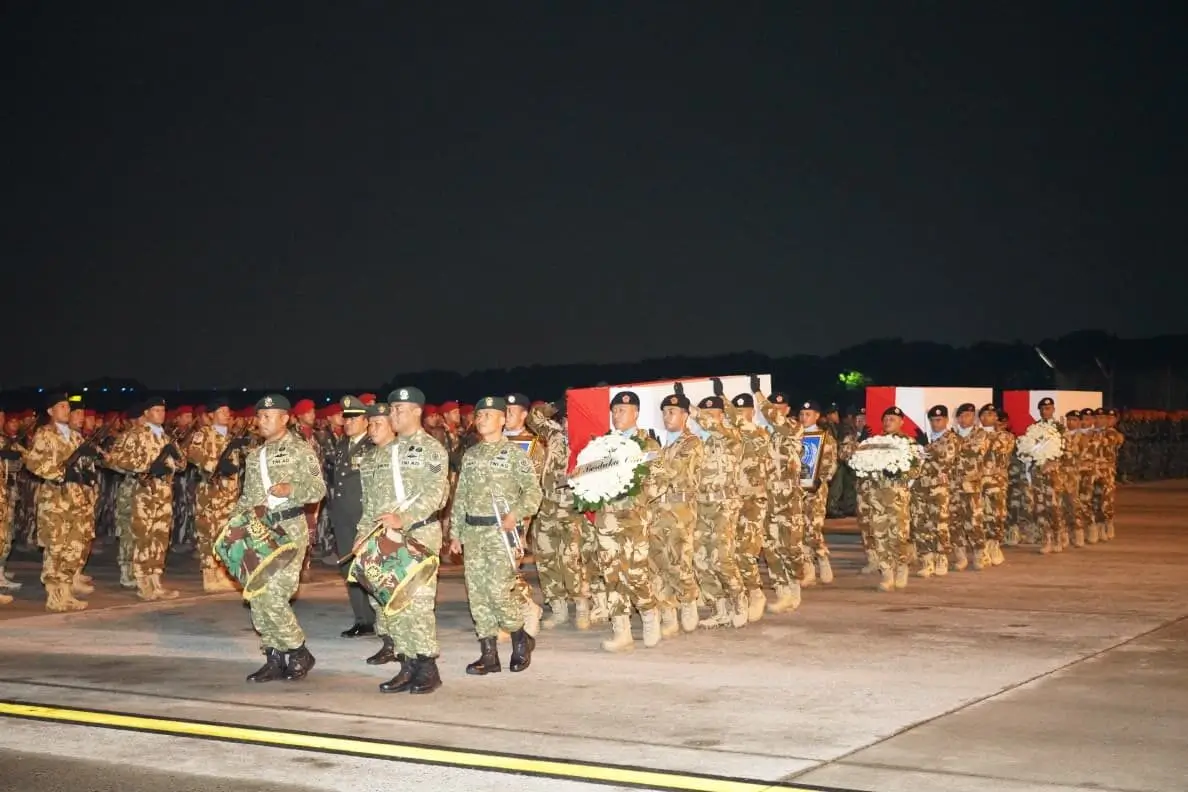 TNI Pastikan Seluruh Hak Tiga Prajurit Gugur di Lebanon Dipenuhi Perlindungan Personel Dipertegas