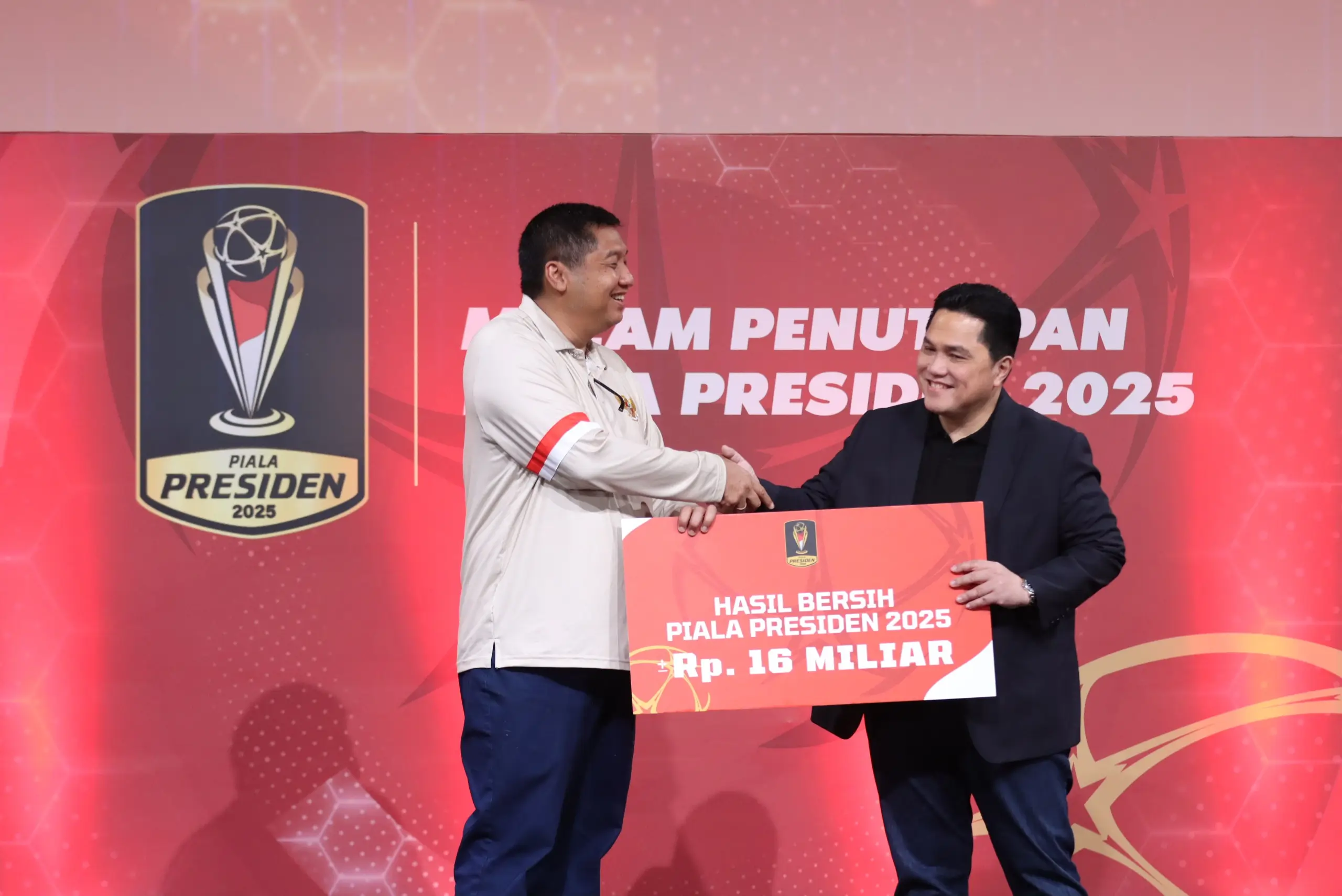 Alasan Malam Penutupan Piala Presiden 2025 Baru Digelar 9 Bulan Setelah Turnamen Selesai