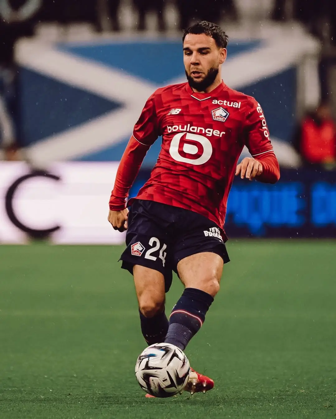 Calvin Verdonk baru memperkuat Lille pada musim ini. Foto Instagram Calvin Verdonk.