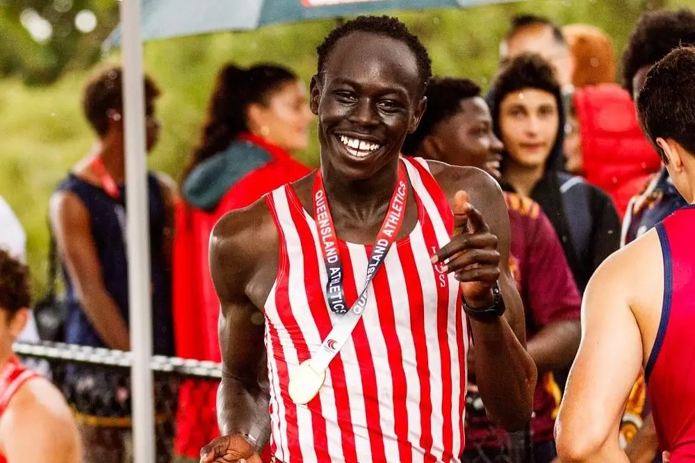 Sensasi Baru Dunia Atletik  Sprinter Australia Gout Gout Pecahkan Rekor Dunia U20 di Usia 18 Tahun