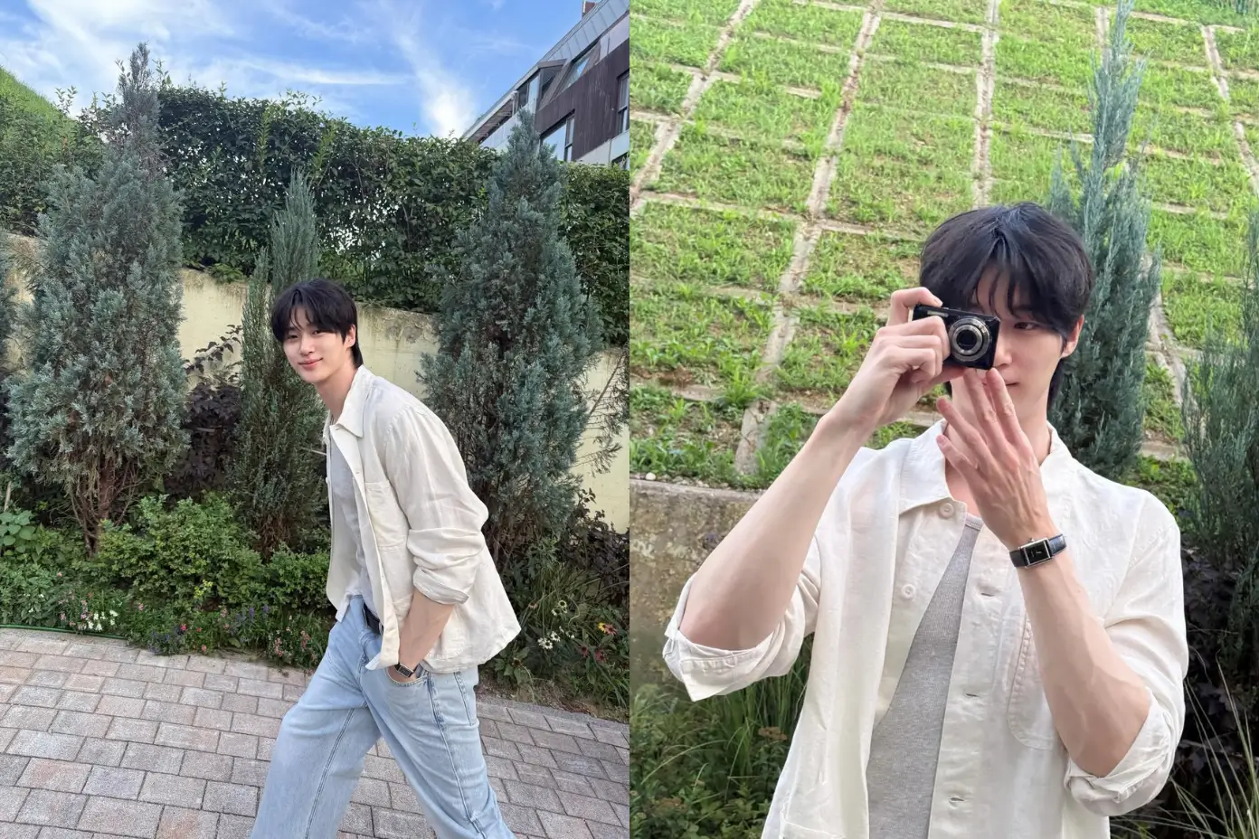 Simpel dan Fashionable  Ini 6 Gaya Boyfriend Look ala Byeon Woo Seok  Bintang  Perfect Crown  yang Viral