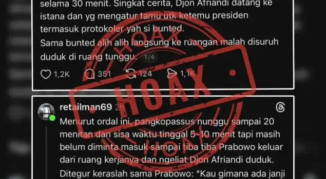 Akun Instagram resmi Kopassus TNI AD @penkopassus memberikan klarifikasi terhadap kabar adanya dugaan penamparan yang dilakukan Pangkopassus terhadap seseorang di lingkungan Istana Negara. (Foto: Instagram/penkopassus)
