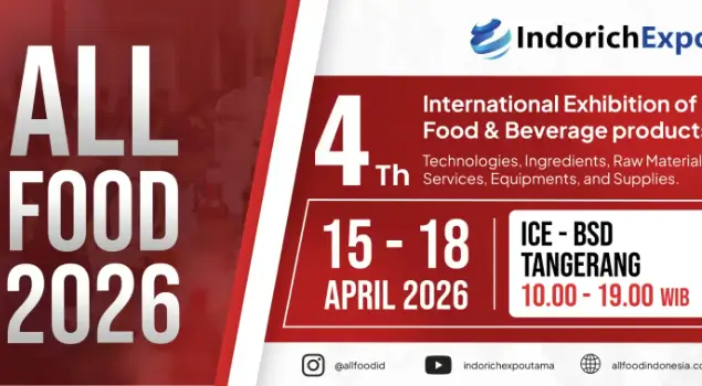 ALLFood Indonesia 2026. (Foto: allfoodindonesia.com)