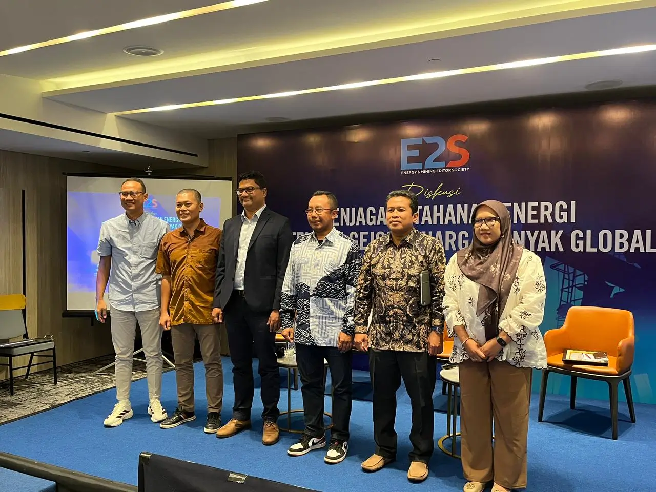 Diskusi E2S bertajuk Menjaga Ketahanan Energi di Tengah Gejolak Harga Minyak Global yang digelar di Hotel Arya Duta, Jakarta pada Kamis (09/04/26). (Foto: Dok. ThePhrase.id/Rangga Bijak Aditya)