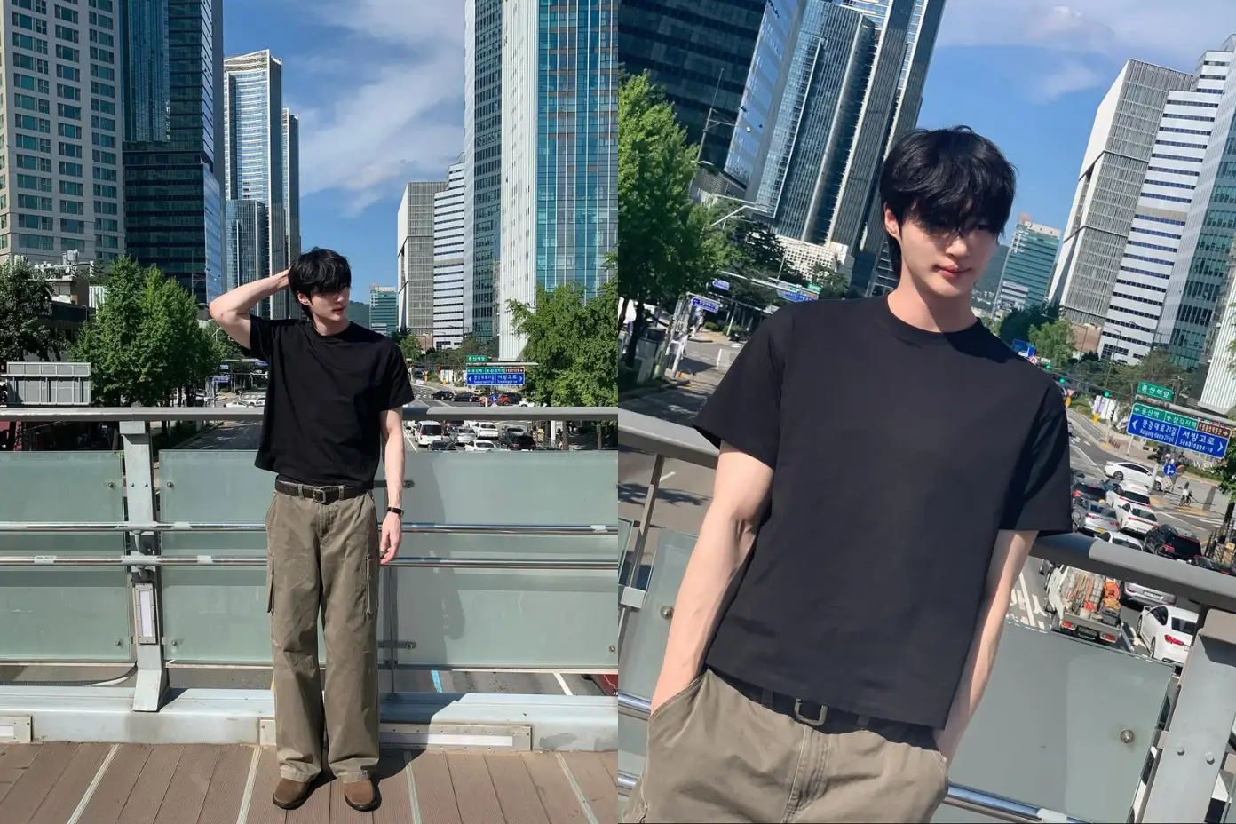 Simpel dan Fashionable  Ini 6 Gaya Boyfriend Look ala Byeon Woo Seok  Bintang  Perfect Crown  yang Viral
