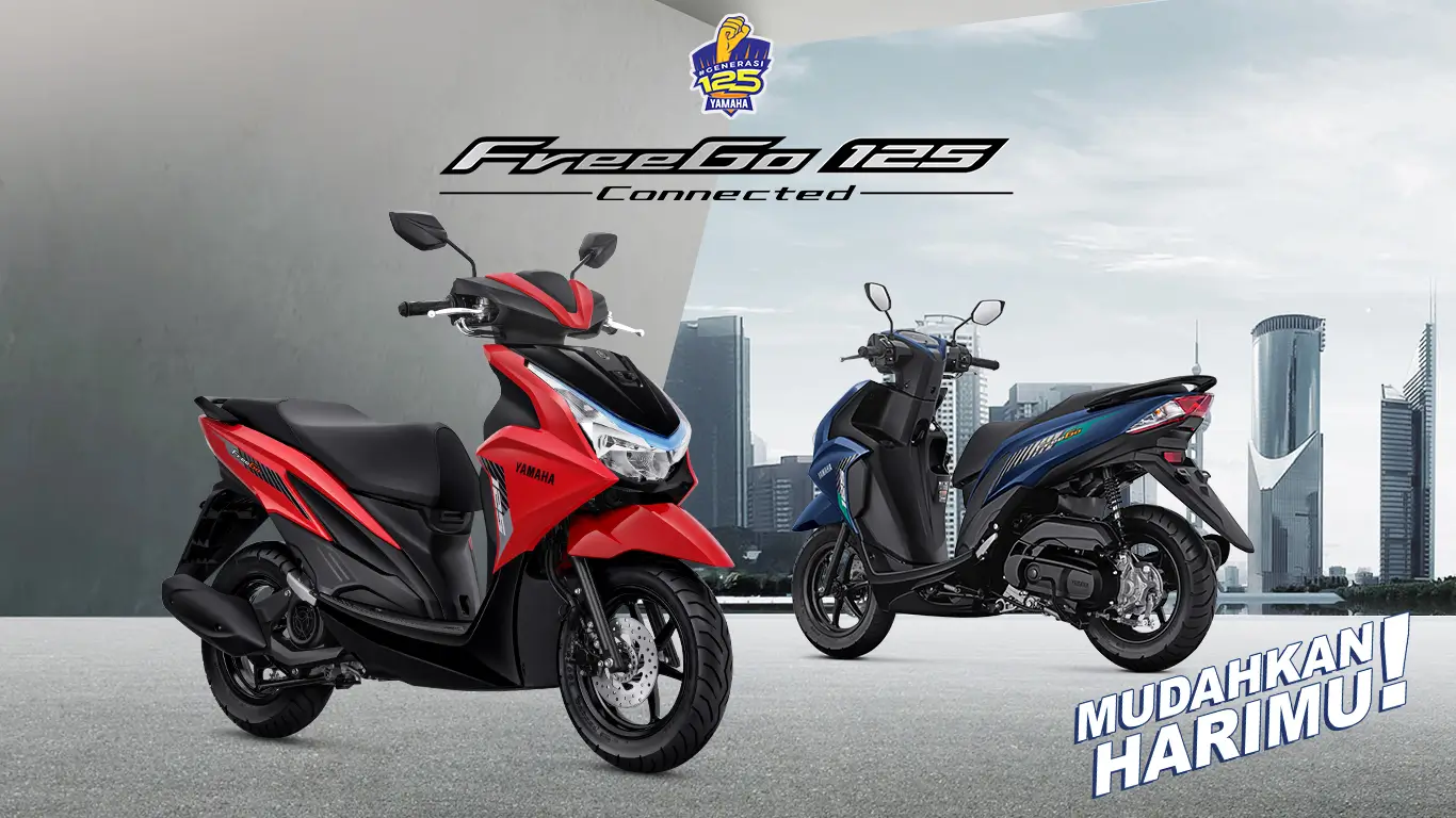 Penyegaran Yamaha Freego 125 Meluncur di Indonesia  Tampil Lebih Gagah dengan Opsi Warna Baru