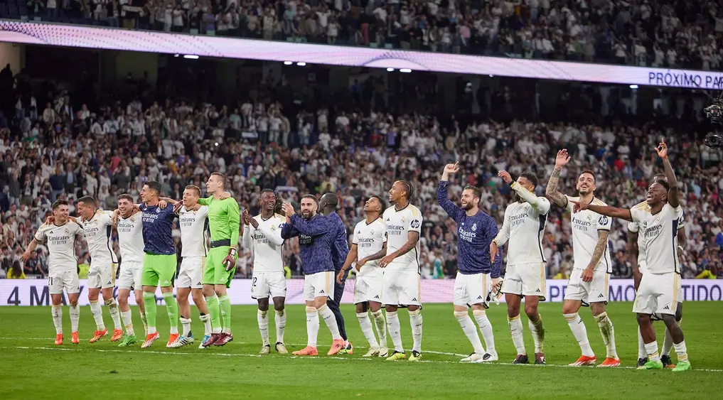 Real Madrid Juara La Liga 2023/2024. Foto: X Real Madrid 
