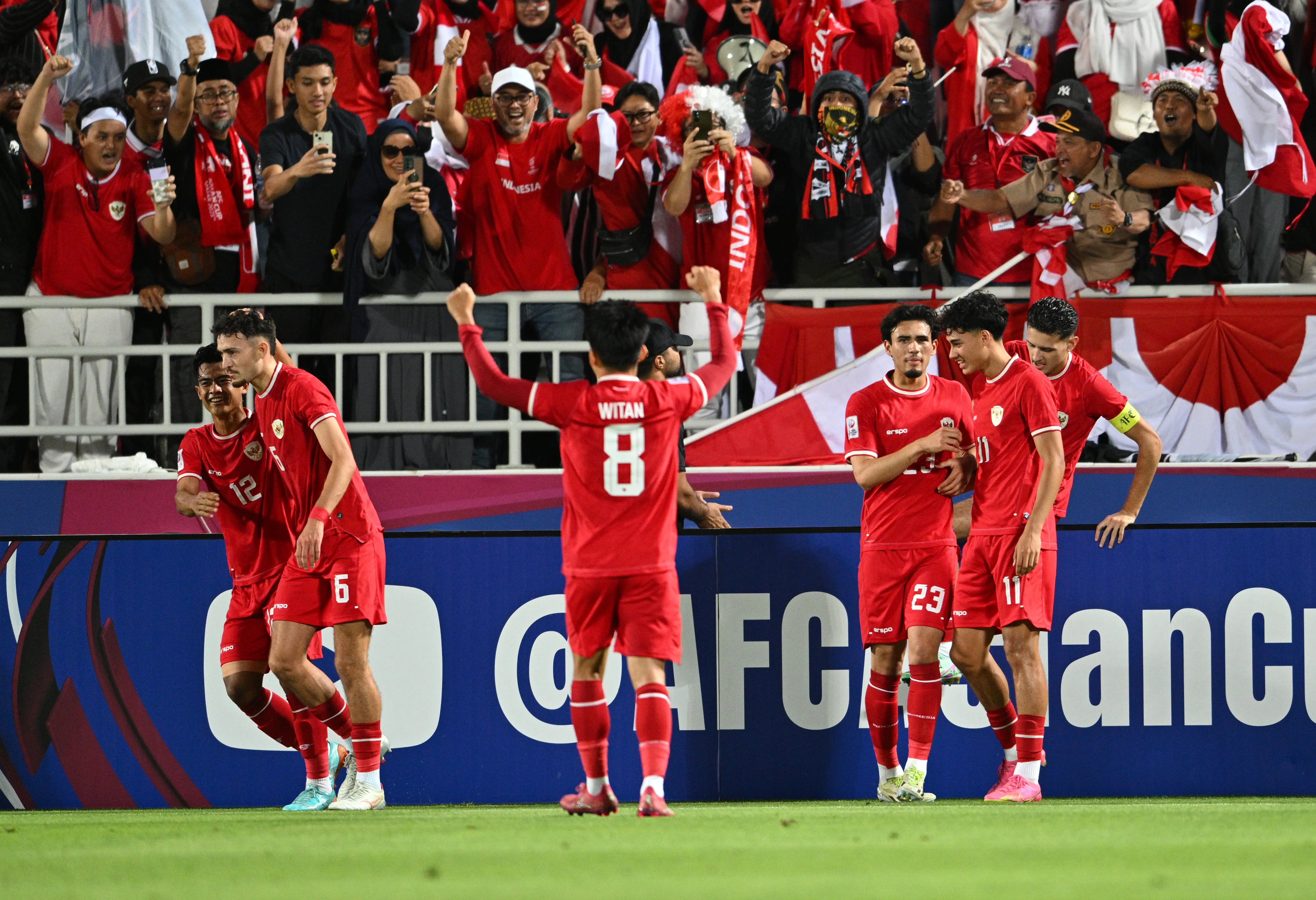 Timnas Indonesia U23 kalah 1-2 dari Timnas Irak U 23 di Piala Asia. Foto: Istimewa