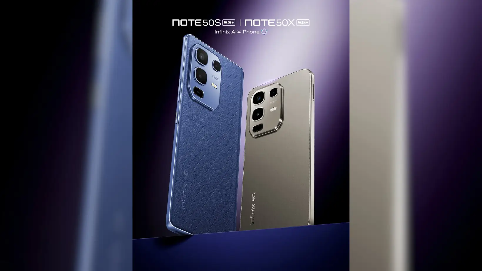 Foto: Infinix Note 50s 5G Plus dan Note 50x 5G Plus (instagram.com/infinixid)