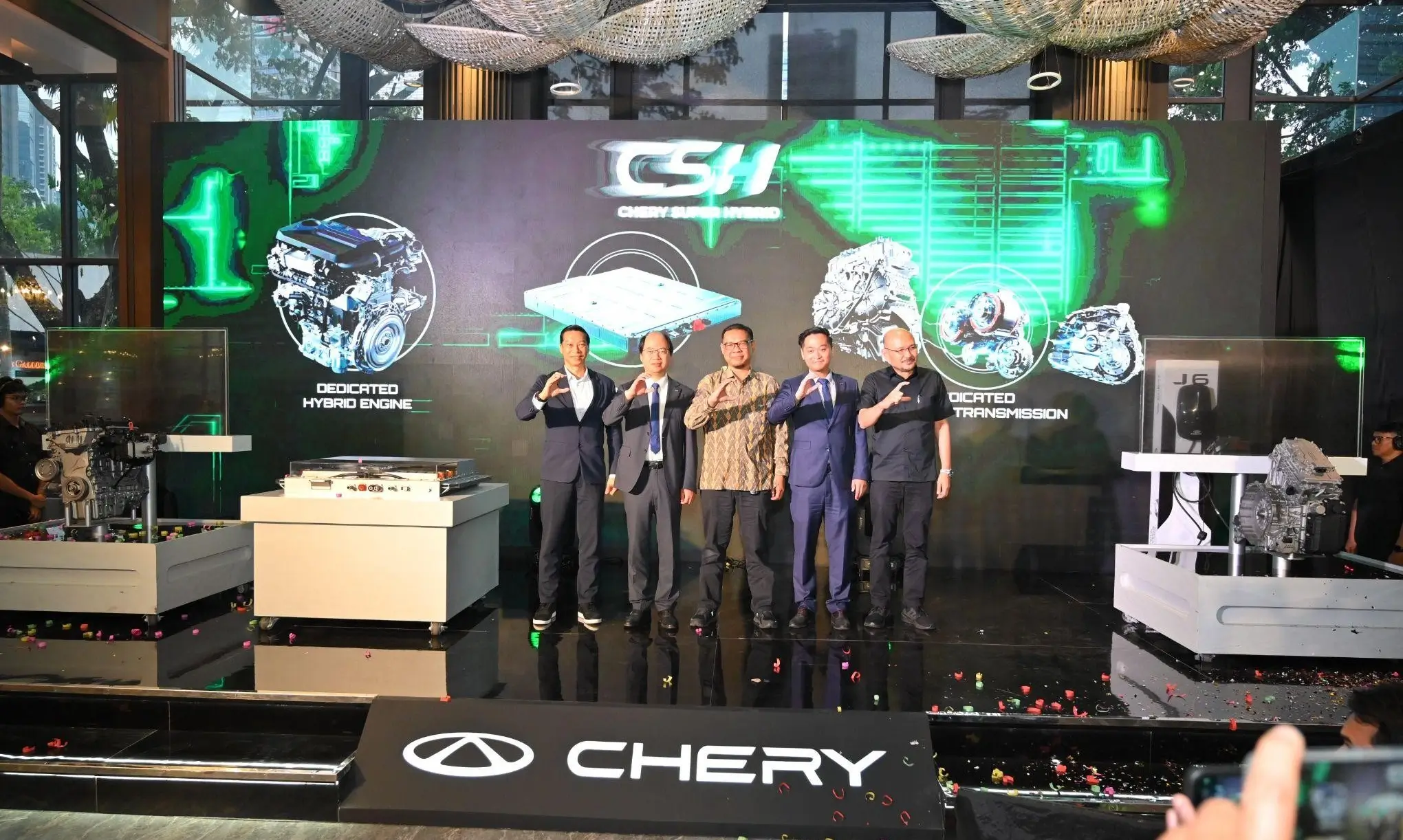 Peluncuran Chery Super Hybrid (CSH) di Indonesia. (Foto: chery.co.id)