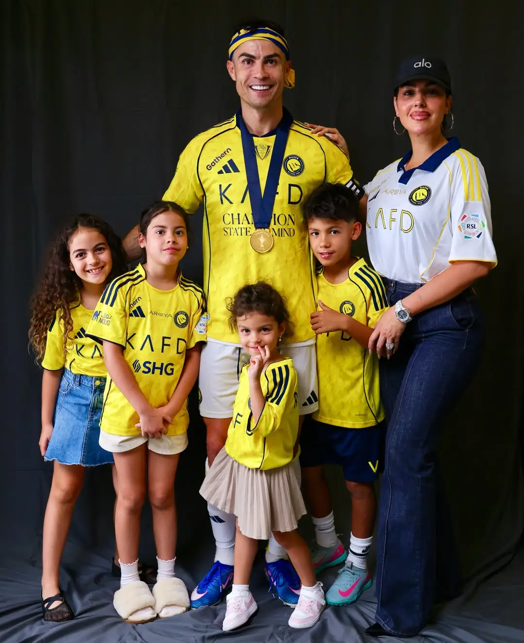 Cristiano Ronaldo akhirnya membawa Al-Nassr menjuarai Liga Arab Saudi. Foto Instagram Cristiano Ronaldo.