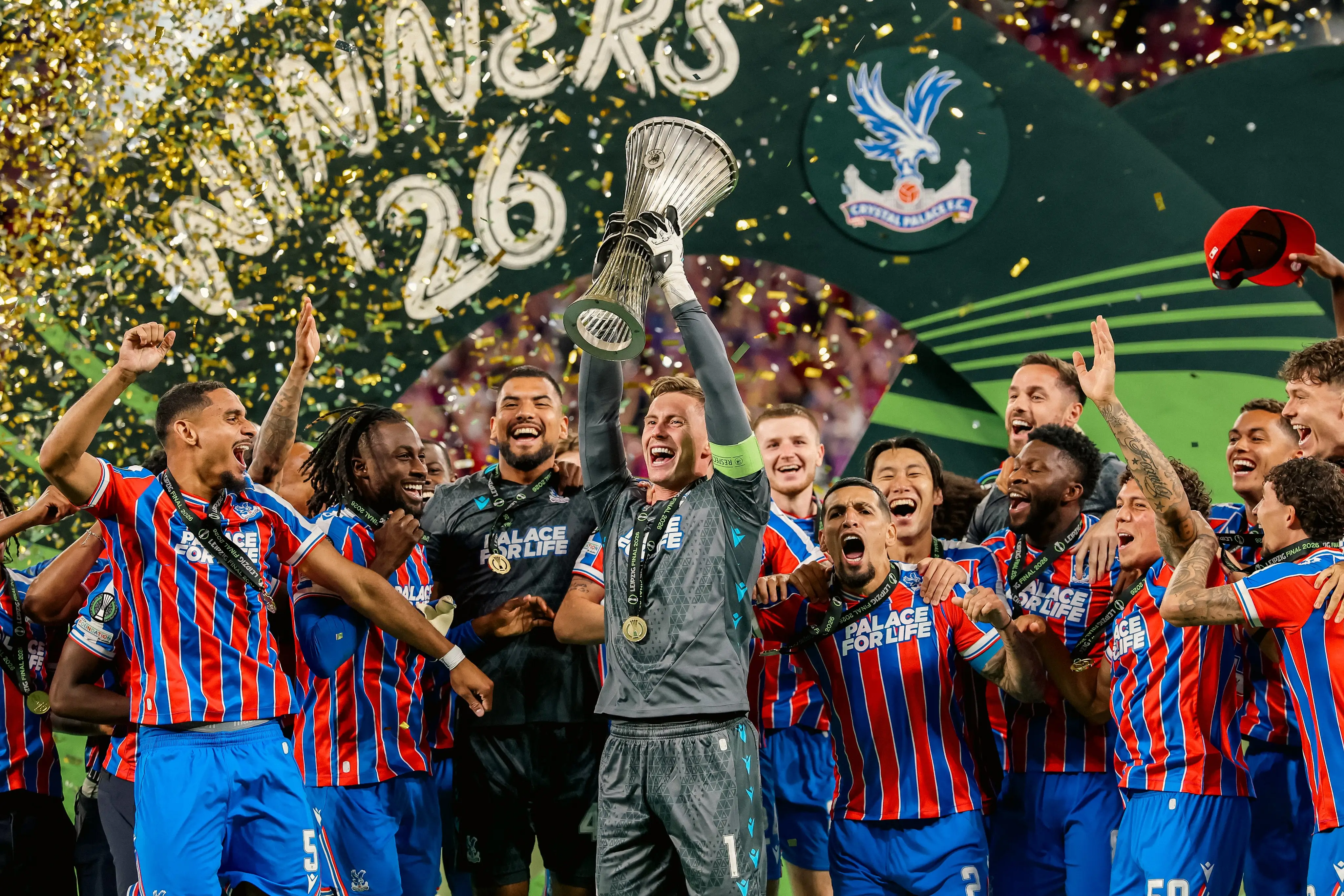 Crystal Palace menjuarai Conference League musim ini. Foto X Crystal Palace.