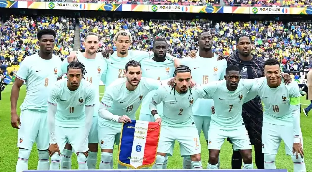 Timnas Prancis telah mengumumkan skuadnya untuk Piala Dunia 2026. Foto Timnas Prancis.