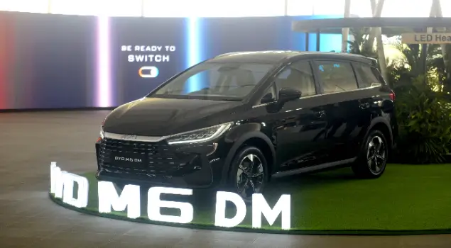 BYD M6 DM. (Foto: Dok. BYD Indonesia)