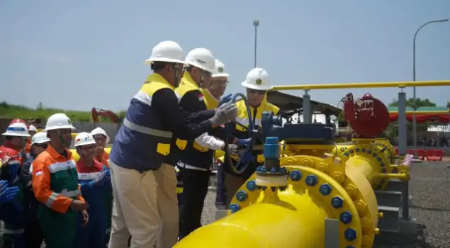 Pertagas resmi jadi operator pipa transmisi Cisem II. (Foto: Dok. Pertagas)