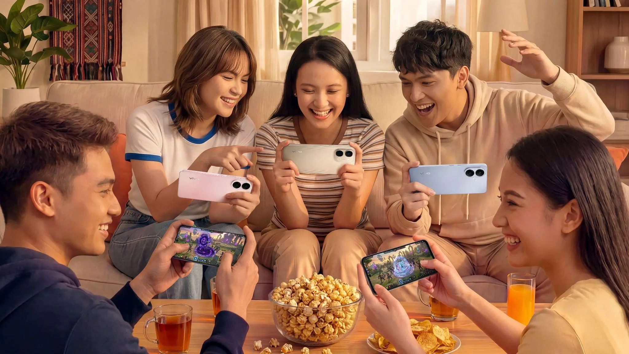vivo T5 Series Resmi Hadir di Indonesia  Andalkan Performa Tangguh dan Baterai Besar