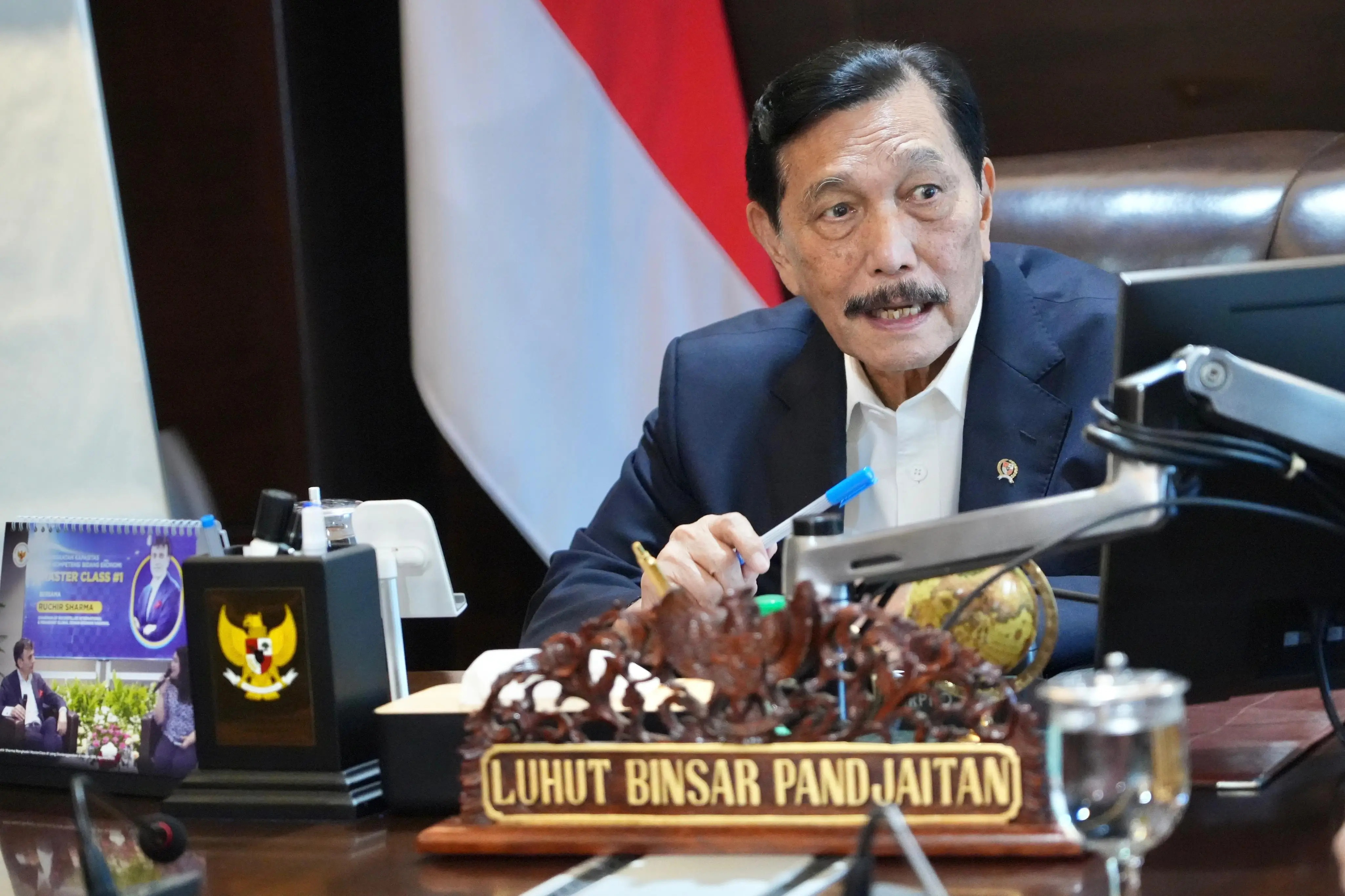 Ketua Dewan Ekonomi Nasional (DEN) Luhut Binsar Pandjaitan. Foto: dewanekonomi.go.id