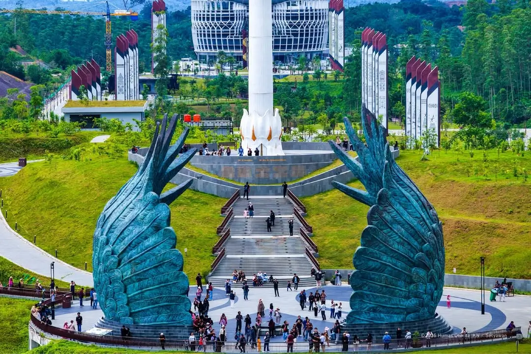 Ibu Kota Nusantara. (Foto: Instagram/ikn_id/Humas Otorita IKN/Setyawan)