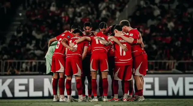 Timnas Indonesia bakal tampil dua kali di Stadion Pakansari untuk Piala AFF 2026. Foto PSSI.