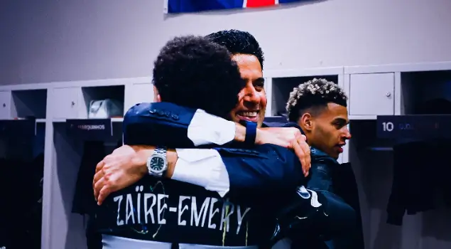 PSG akan melawan Arsenal di partai puncak Liga Champions. Foto X PSG.