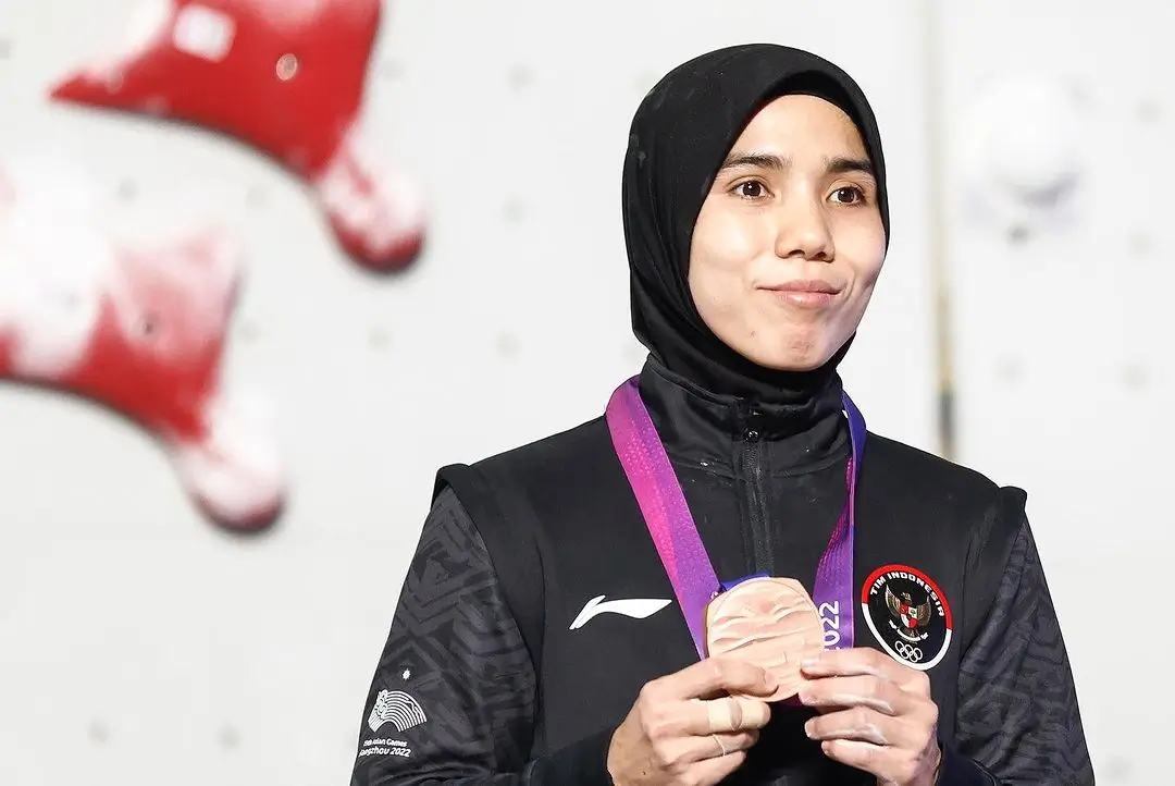 Rajiah Sallsabillah. (Foto: Instagram/rajiahsallsabillah/Dimitris Tosidis)