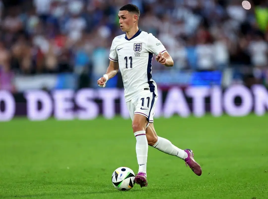 Pemain Timnas Inggris, Phil Foden. (Foto: Instagram Phil Foden)