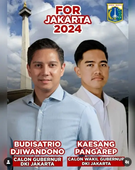 Doakan Budisatrio Kaesang Maju di Pilkada DKI Jakarta  Ridwan Kamil Maju di Jawa Barat 