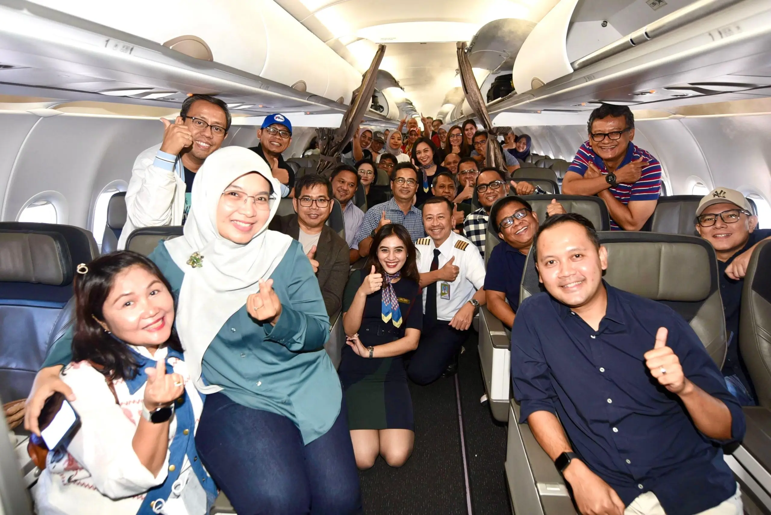Dukung Pemred Gathering 2024   Pelita Air Layani Pemred Media Nasional Terbang ke Bali
