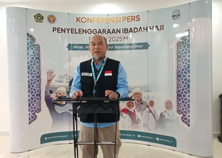 Foto: Kepala Bidang Kesehatan Panitia Penyelenggara Ibadah Haji (PPIH) Arab Saudi, dr. Mohammad Imra, MKM (dok. Kemenkes)