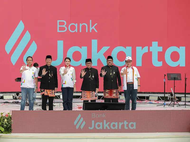 Foto: Peluncuran Nama Baru Bank Jakarta (beritajakarta.id|Reza Pratama Putra)