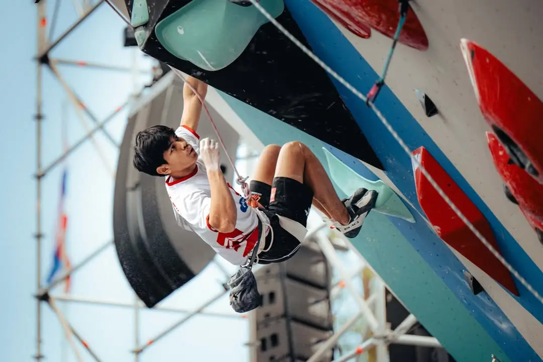 Putra Tri Ramadani. (Foto: Instagram/worldclimbingseriesprague)