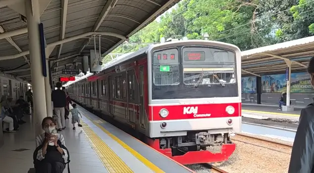 Ilustrasi KRL. (Foto: Dok. ThePhrase.id)