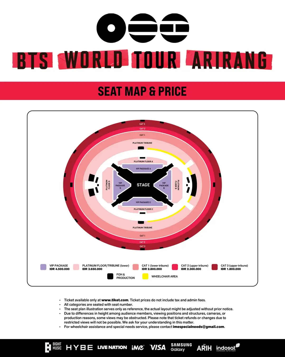 Konser BTS Arirang Ditambah Satu Hari di Jakarta Army Siap Siap War Tiket 19 Juni