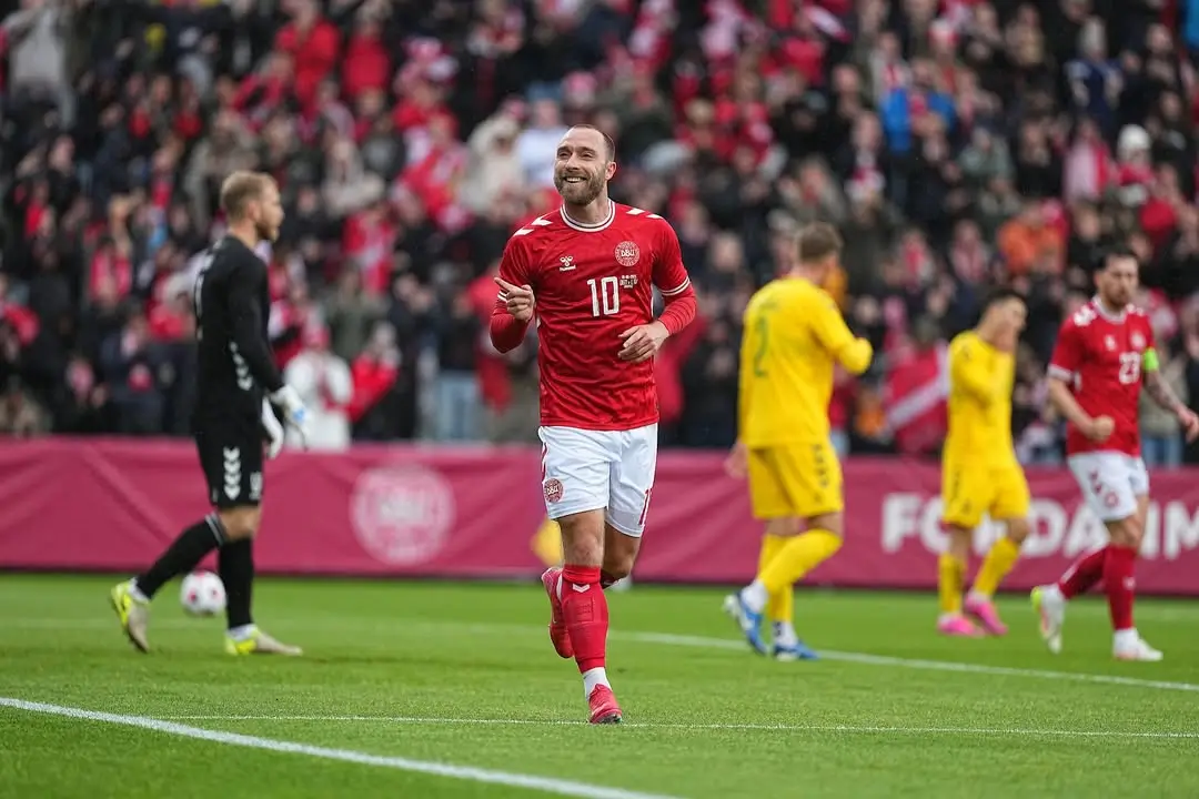Christian Eriksen sempat tidak sadarkan diri. Foto Instagram Christian Eriksen.