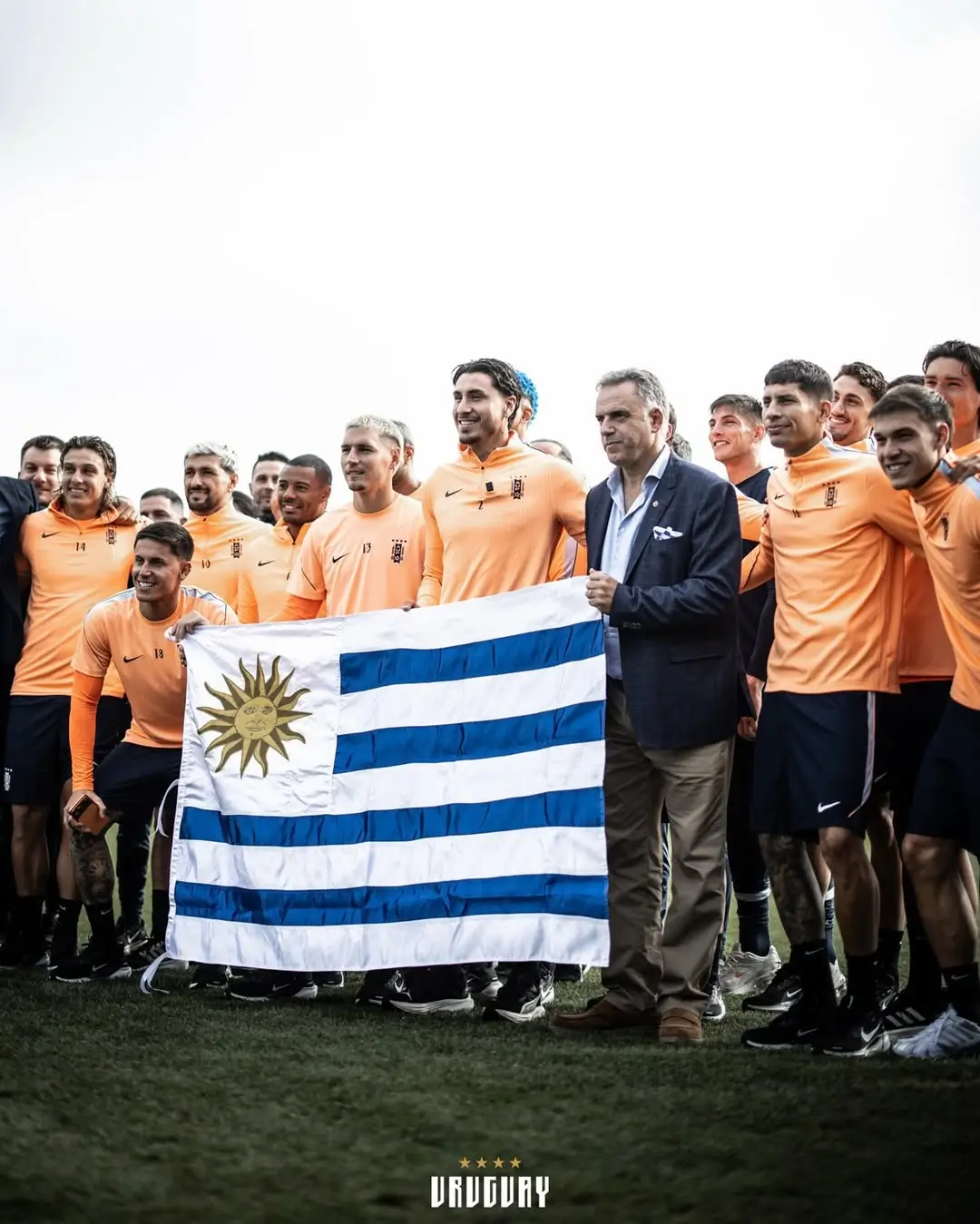 Kedatangan Timnas Uruguay di Amerika Serikat untuk melakoni Piala Dunia 2026 langsung disambut dengan insiden tidak menyenangkan. (Foto: Instagram Timnas Uruguay)