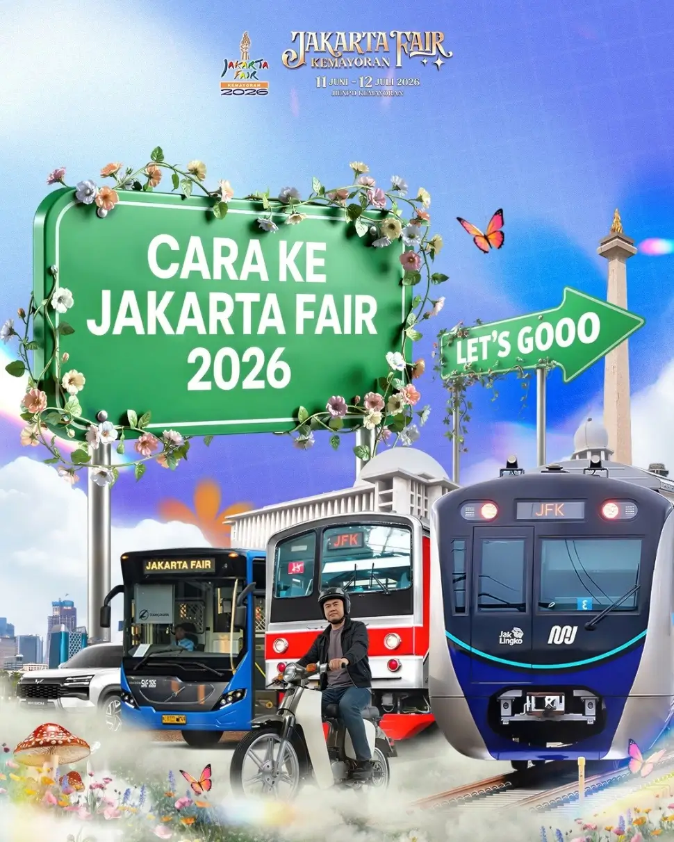 Catat  Ini Ragam Pilihan Transportasi Umum dan Rutenya Menuju Jakarta Fair Kemayoran 2026