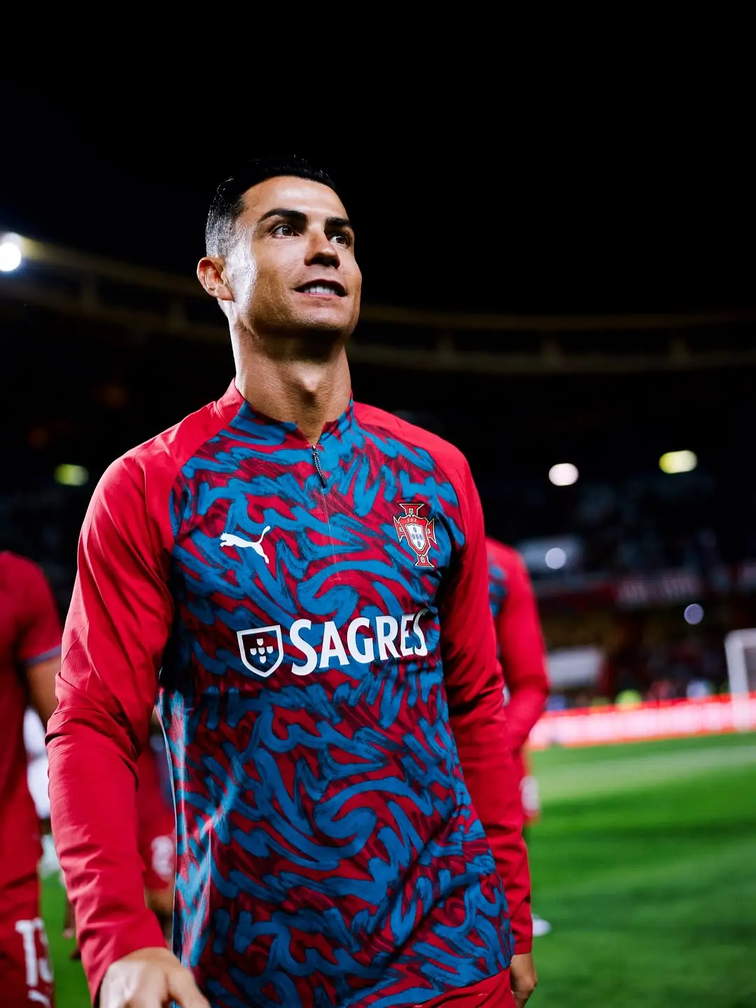 Cristiano Ronaldo mandul saat Timnas Portugal diimbangi Timnas Republik Demokratik Kongo di Piala Dunia 2026. Foto Instagram Cristiano Ronaldo.