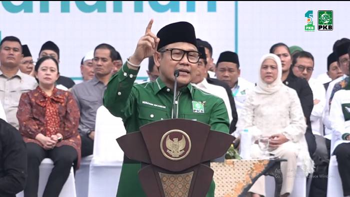 Ketua Umum PKB Muhaimin Iskandar. (Foto: Tangkapan layar YouTube/DPP PKB)