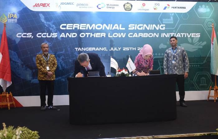 Kembangkan Teknologi Rendah Karbon  Pertamina Jajaki Kerja Sama dengan Perusahaan Global
