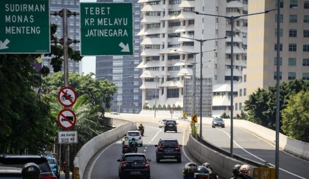 Jalan Layang Non Tol (JLNT) Casablanca. (Foto: humas.polri.go.id)