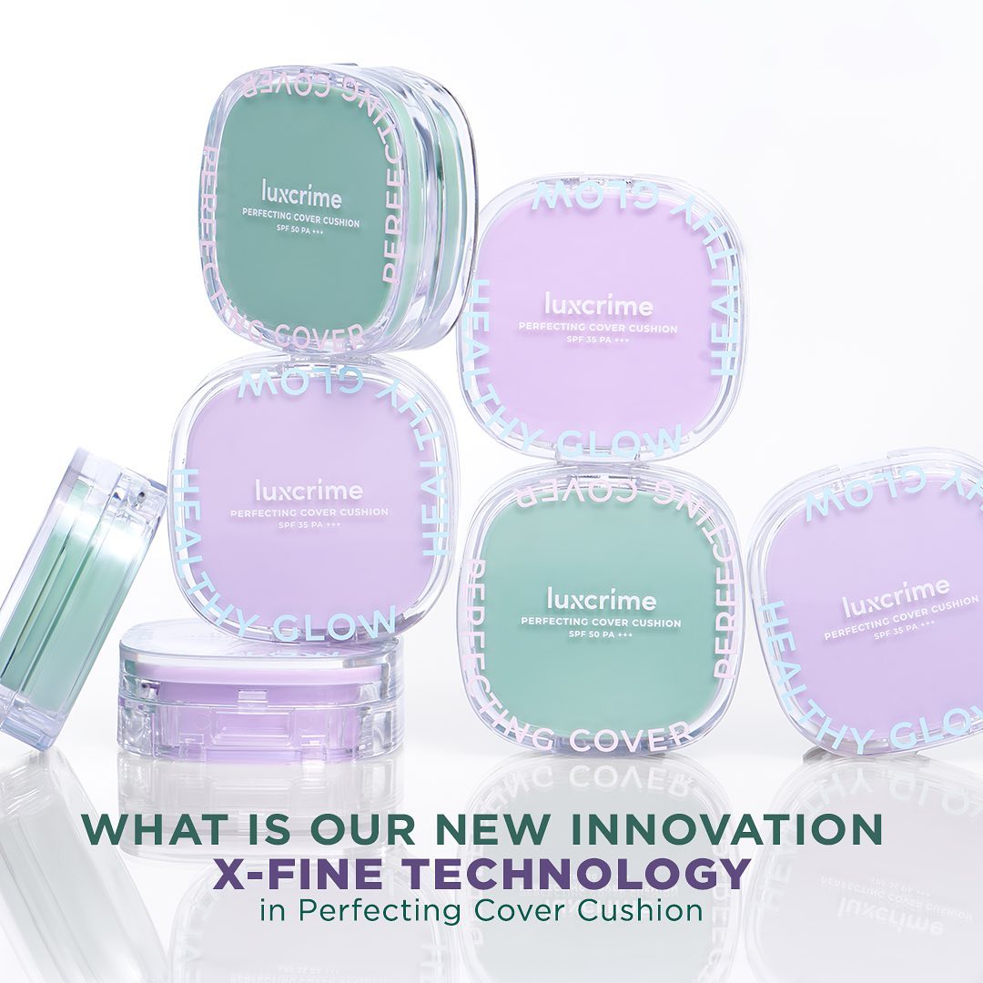 Luxcrime Luncurkan Luxcrime Perfecting Cover Cushion dengan SPF dan X Fine Technology