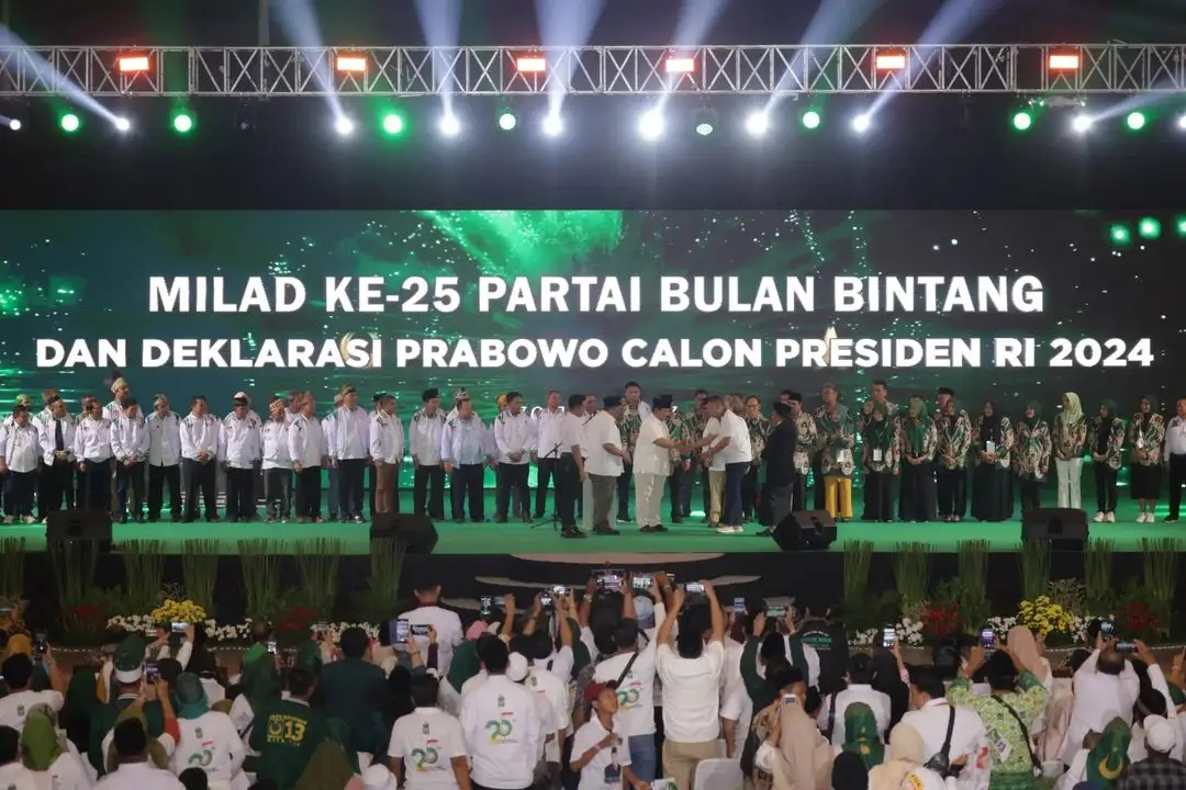 PBB Deklarasikan Dukung Prabowo Subianto sebagai Calon Presiden