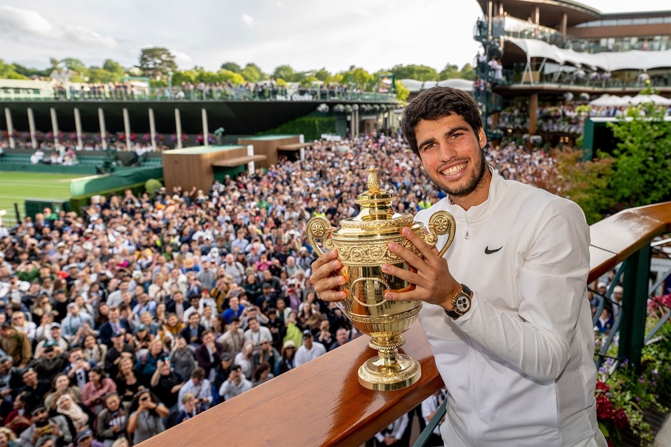 Carlos Alcaraz. (Foto: wimbledon.com)