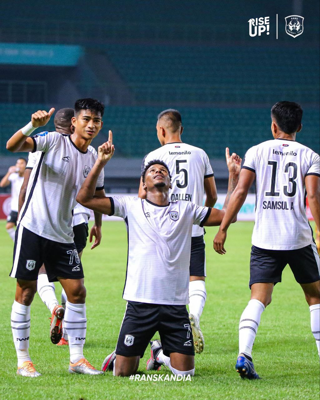 Sapu Bersih 2 Laga Awal  Tim Raffi Ahmad Pimpin Klasemen Liga 1