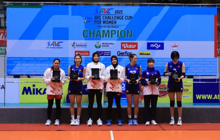 Timnas Bola Voli Indonesia Gagal Jadi Juara AVC Challenge Cup 2023