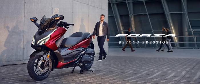 Dijual Rp90 Juta  Ini Pembaruan pada Skutik Mewah Honda Forza