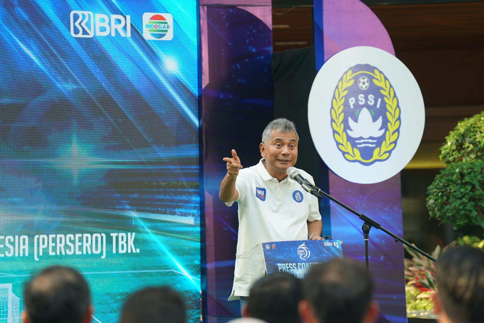 Direktur Utama BRI, Sunarso. Foto PSSI.