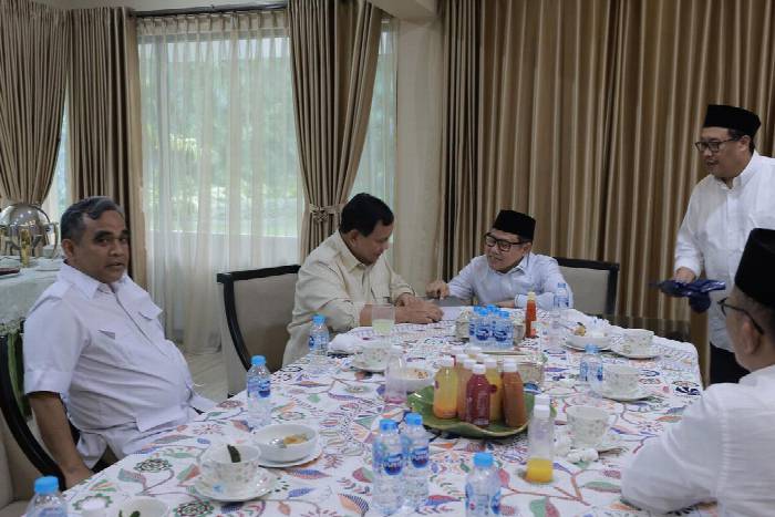 Pertemuan Tertutup Prabowo Cak Imin  Bahas Koalisi dan Cawapres