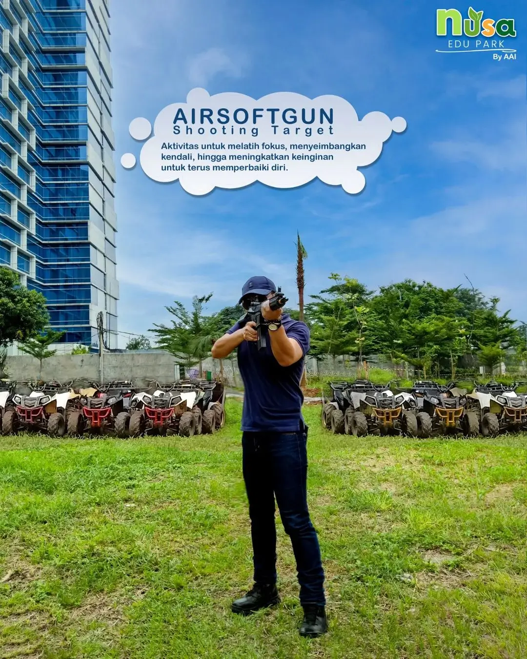 Nusa Edu Park  Tempat Wisata Baru Berkonsep Outdoor di Jakarta